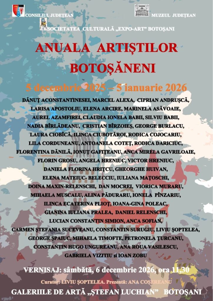 Art exhibition announcement and details