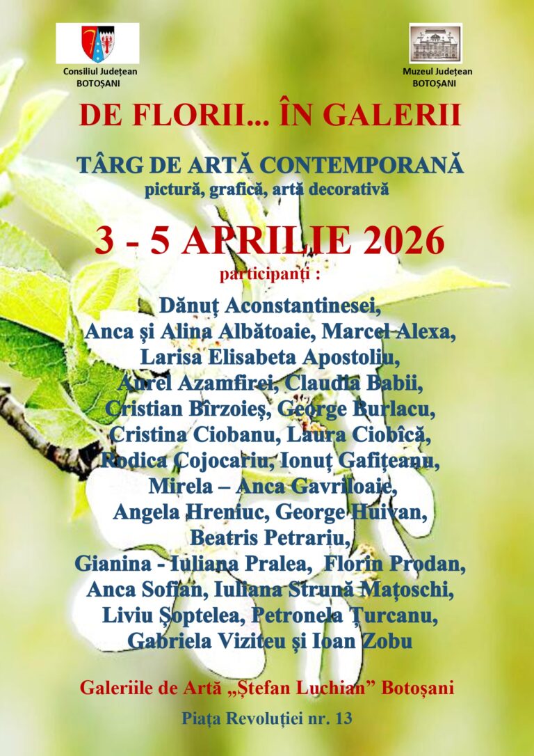 Expoziție colectivă Botoșani
